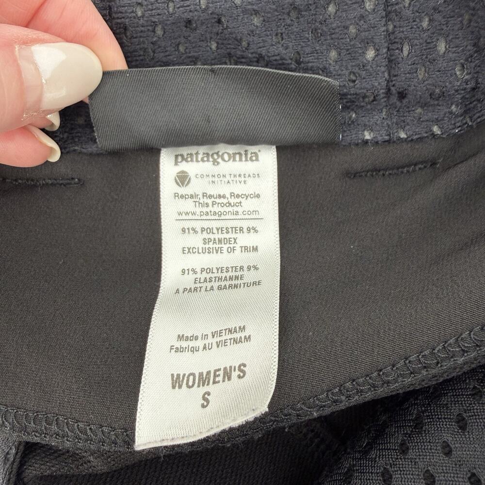Patagonia Simple Guide Black Pants Softshell Hiking Athletic Women's Small - Picture 7 of 7